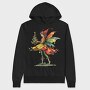 Watercolor Fairy Christmas, Hanorac Oversize Barbati (Unisex)