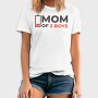 Funny Mom Quote Low Battery Mom Of 2 Boys, Tricou Barbati (Unisex)