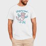 Cute Cat Angel Wings Are Made To Fly Mug, Tricou Barbati (Unisex)