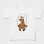 Christmas Reindeer Jumping Rope Lights, Tricou Copii