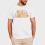 Cute Cat Eating Pizza All I Need Is My Cat And, Tricou Barbati (Unisex)
