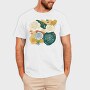Abstract Carnation Flowers, Tricou Barbati (Unisex)