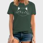 Cute Cat Filled Stroke Face, Tricou Barbati (Unisex)