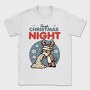 Christmas Sick Reindeer Night, Tricou Barbati (Unisex)