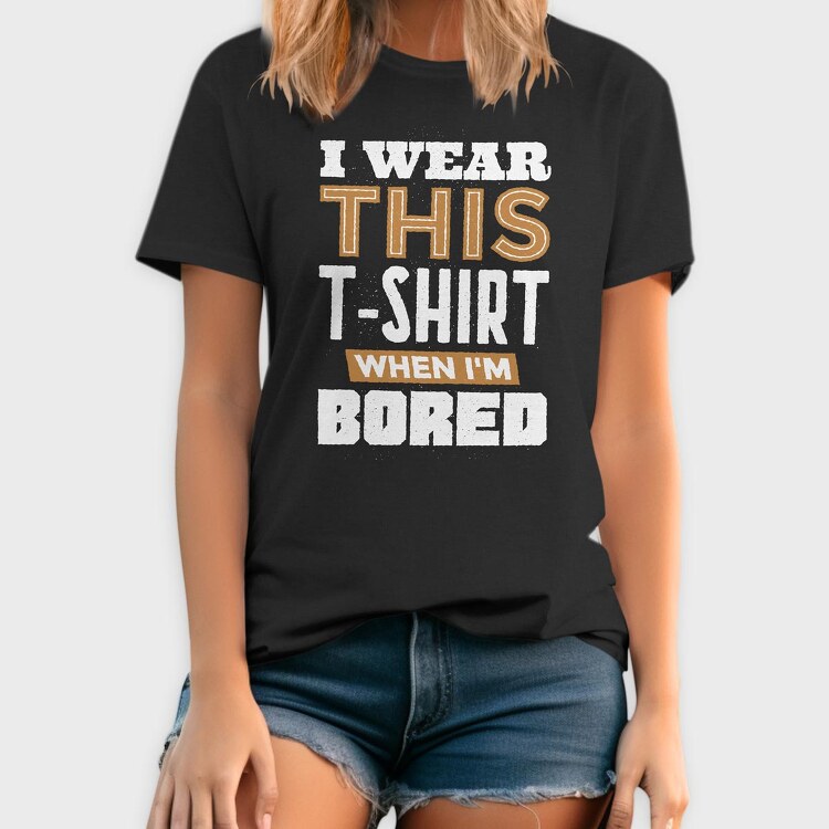 Bored, Tricou Barbati (Unisex)