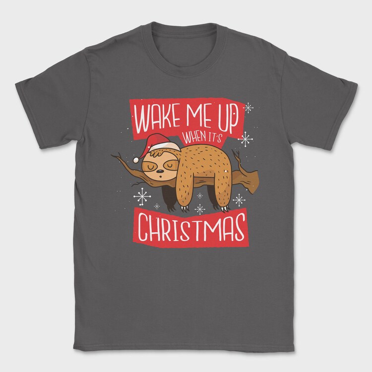 Christmas Sloth (2), Tricou Barbati (Unisex)
