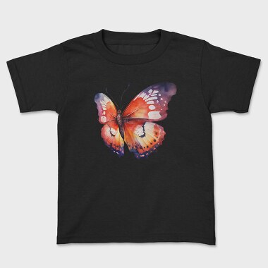 Watercolor Butterfly, Tricou Copii