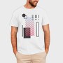 Abstract Waves Geometric, Tricou Barbati (Unisex)