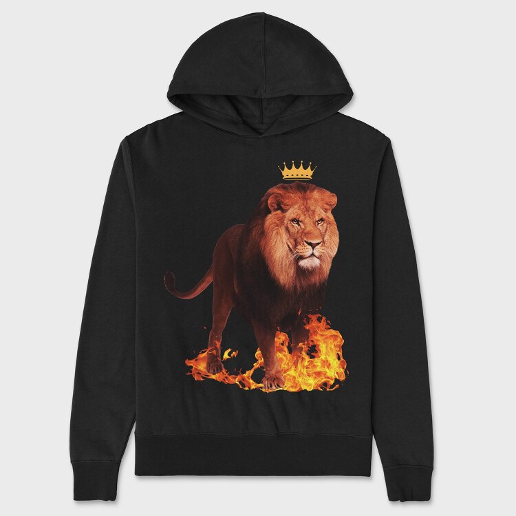 Lion Kingdom, Hanorac Oversize Barbati (Unisex)