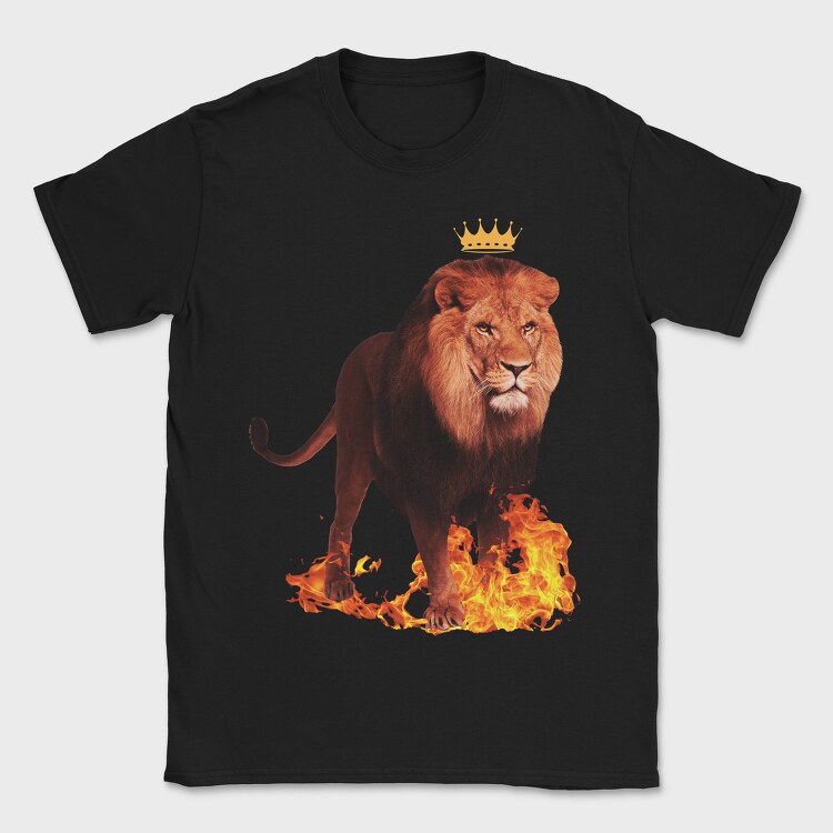 Lion Kingdom, Tricou Barbati (Unisex)