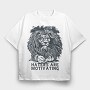 Lion Haters Are Motivating, Tricou Oversize Barbati (Unisex)