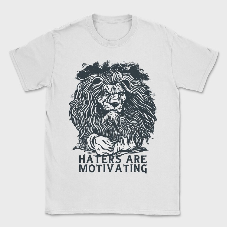 Lion Haters Are Motivating, Tricou Barbati (Unisex)