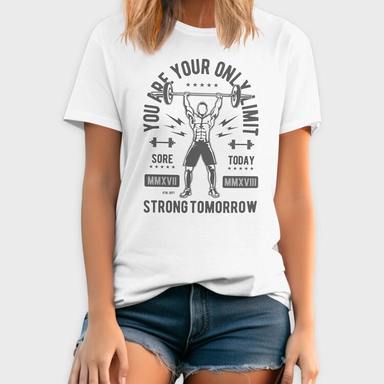 You Are Your Only Limit, Tricou Barbati (Unisex)