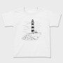 Lighthouse Illustration, Tricou Copii