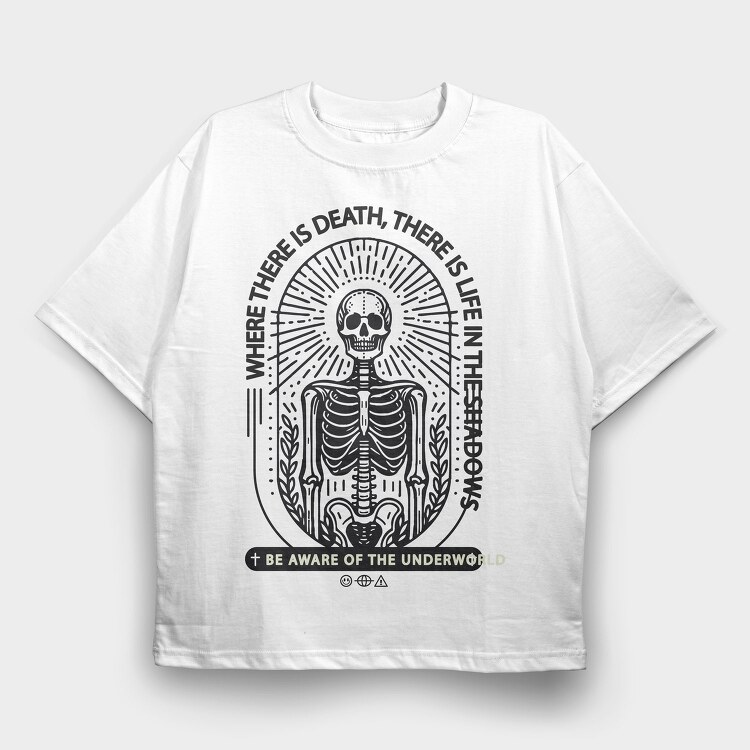 Life Shadows, Tricou Oversize Barbati (Unisex)