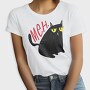 Funny Unimpressed Meh Cat, Tricou Femei