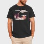 If I Pee Here Dog, Tricou Barbati (Unisex)