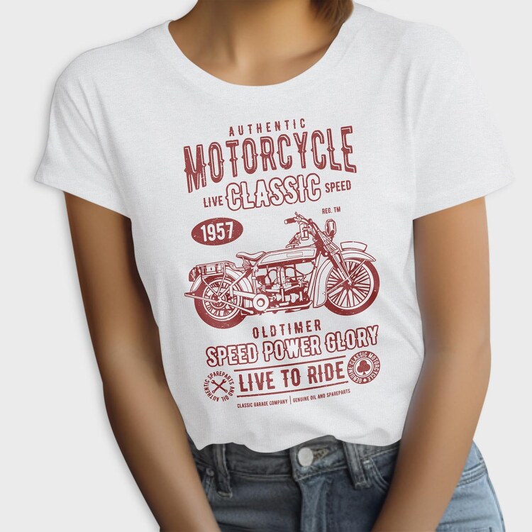 Motorcycle Classic, Tricou Femei