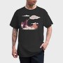 If I Pee Here Dog, Tricou Barbati (Unisex)