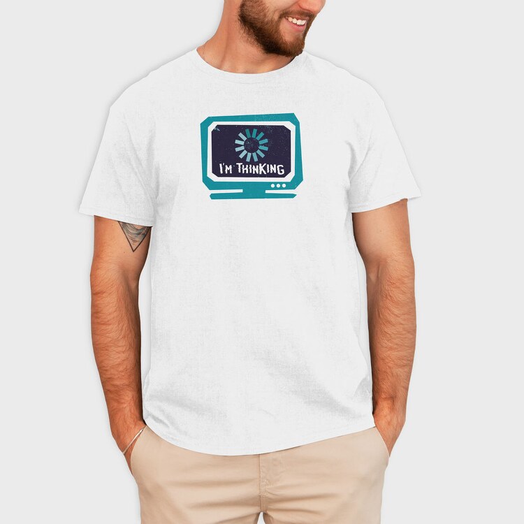 Im Thinking Funny, Tricou Barbati (Unisex)