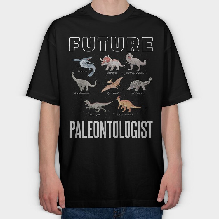 Future Paleontologist, Tricou Oversize Barbati (Unisex)