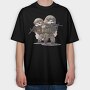 Military Sloths, Tricou Oversize Barbati (Unisex)