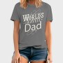 Worlds Okayest Dad Quote, Tricou Barbati (Unisex)