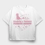 Cute Child Fishing Pink Daddy S Future Fishing Buddy Girl, Tricou Oversize Barbati (Unisex)