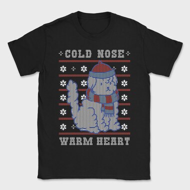 Cute Dog Christmas Ugly Sweater Winter, Tricou Barbati (Unisex)