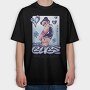 Y3K Born In The Glitch Data Babe, Tricou Oversize Barbati (Unisex)