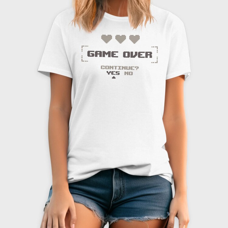 Minimalist Gamer Retro 05, Tricou Barbati (Unisex)
