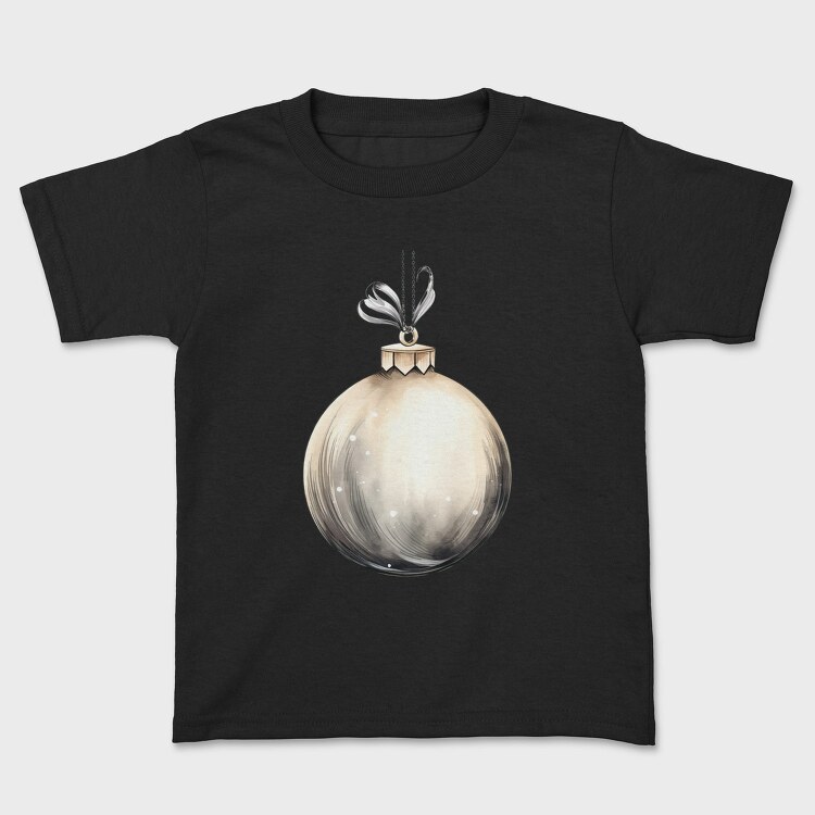 Watercolor Christmas Ball, Tricou Copii