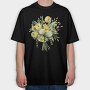 Watercolor Bouquet Bright, Tricou Oversize Barbati (Unisex)