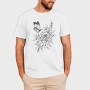 Floral Butterfly Tattoo Flowers, Tricou Barbati (Unisex)