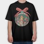 Cute Christmas Cats, Tricou Oversize Barbati (Unisex)