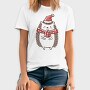 Cute Christmas Hedgehog, Tricou Barbati (Unisex)