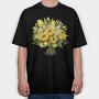 Watercolor Bouquet, Tricou Oversize Barbati (Unisex)