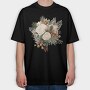 Watercolor Evergreen Bouquet, Tricou Oversize Barbati (Unisex)