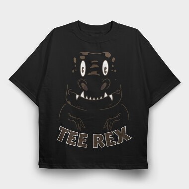Tee Rex Cute T Rex, Tricou Oversize Barbati (Unisex)