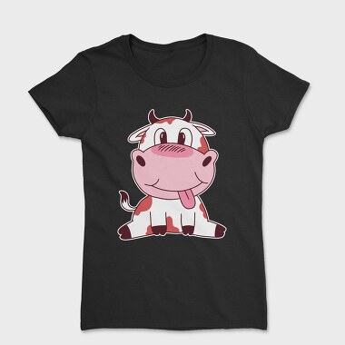 Cute Baby Cow, Tricou Femei