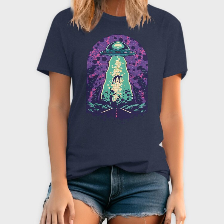 Alien Abduction, Tricou Barbati (Unisex)
