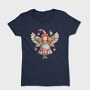Watercolor Fairy Feather, Tricou Femei