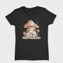 Watercolor Fairy House, Tricou Femei