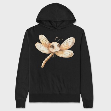 Watercolor Fairy Woodland, Hanorac Oversize Barbati (Unisex)