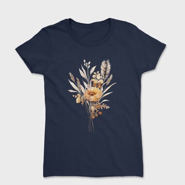 Watercolor Fall Bouquet, Tricou Femei