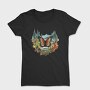 Watercolor Fall Butterfly, Tricou Femei