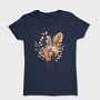 Watercolor Fall Dried Flowers, Tricou Femei