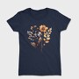 Watercolor Fall Leaves, Tricou Femei