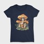 Watercolor Fantasy Mushrooms, Tricou Femei