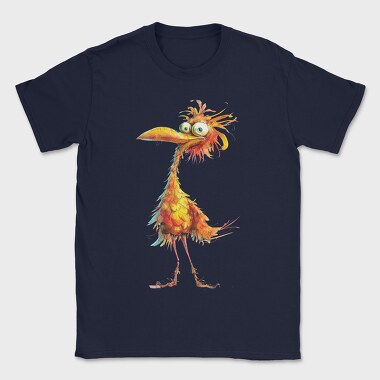 Watercolor Feather Monster, Tricou Barbati (Unisex)